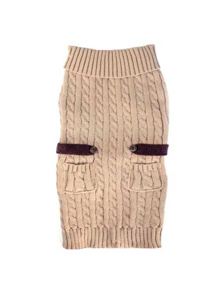 Casual chic long-sleeved dog jumper - Record