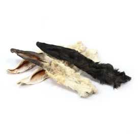 Dried meat snacks for dogs 4 pcs rabbit ears with hair Anima Selvaggia 40 g - Record