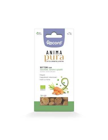 Snack per cani vegani bottoni Anima Pura 100 g - Record