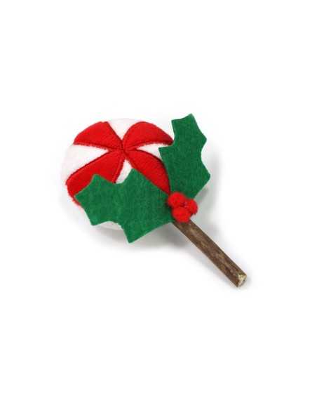 Christmas cat toys with plush and matatabi stick - Record