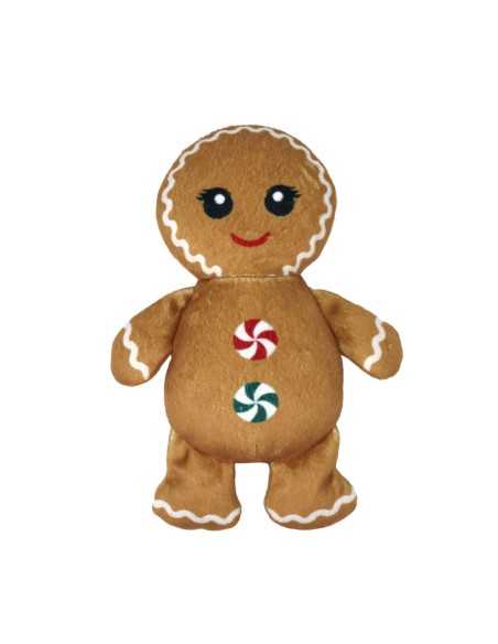 Christmas dog toy with squeaker Gingerbread - Record