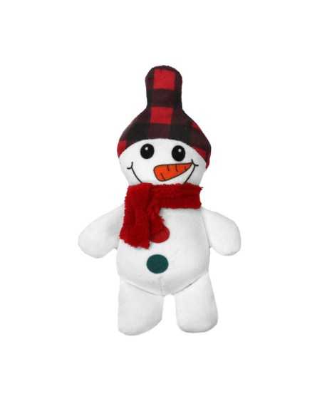 Christmas dog toy with squeaker Snowman - Record