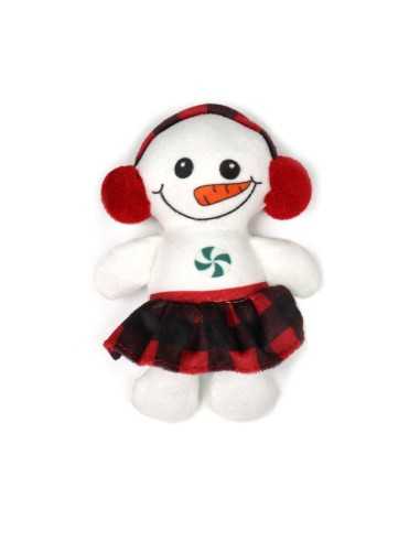 Christmas dog toy with squeaker Snowman - Record