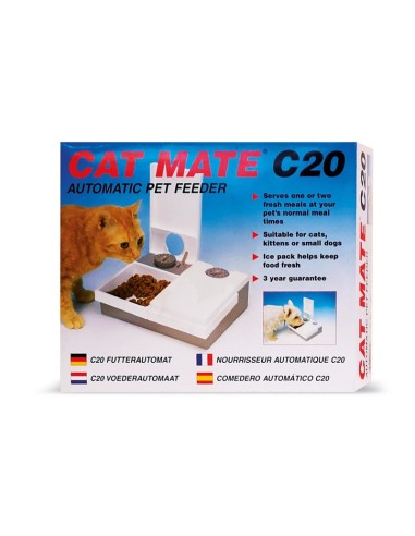 Distributore automatico di mangime per cani e gatti