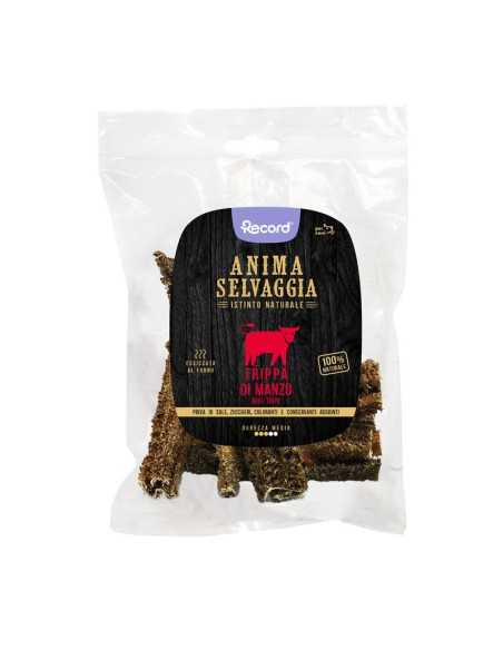 Dried meat snacks for dogs 2 pcs beef tripe Anima Selvaggia 45 g - Record