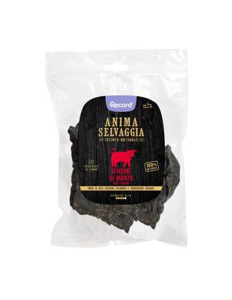 Dried meat snacks for dogs liver beef Anima Selvaggia 50 g - Record
