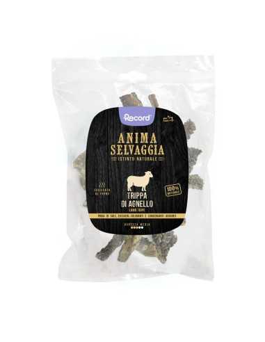 Dried meat snack for dogs lamb tripe Anima Selvaggia 50 g - Record