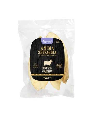 Dried meat snacks for dogs 2 pcs Anima Selvaggia lamb ear 20 g - Record