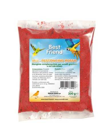 Supplementary feed for birds pasta food red mix 200 g - Best Friend