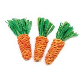 Corn fiber carrot rodent toy - Best Friend