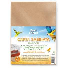 Gravel paper for cages 8 pcs - Best Friend