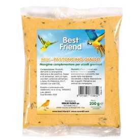 Supplementary feed for birds pasta food yellow 200 g - Best Friend