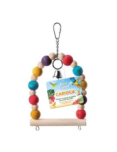 Wooden bird swing Carioca - Best Friend
