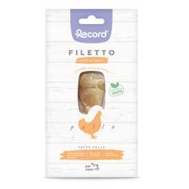 Snack per cani filetto di carne cotto al vapore 25 g - Record