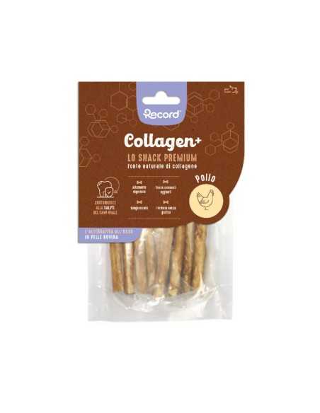 Chicken-flavoured Collagen+ dog snacks - Record