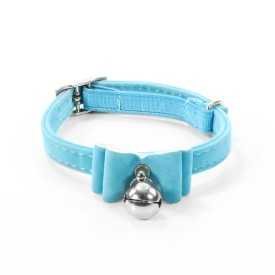 Synthetic suede leather cat collar - Record