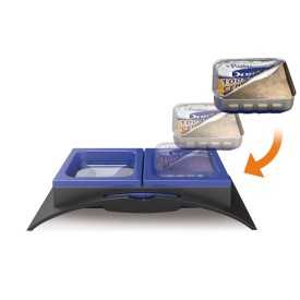 Double bowl with removable trays - Record