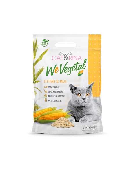 WeVegetal corn cat litter 5,5 l