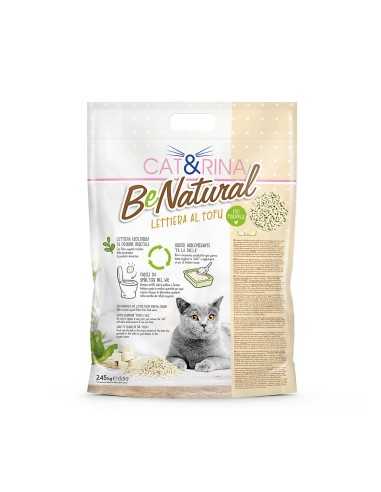 Benatural Lettiera per gatti al Tofu 5,5 l - Cat&Rina