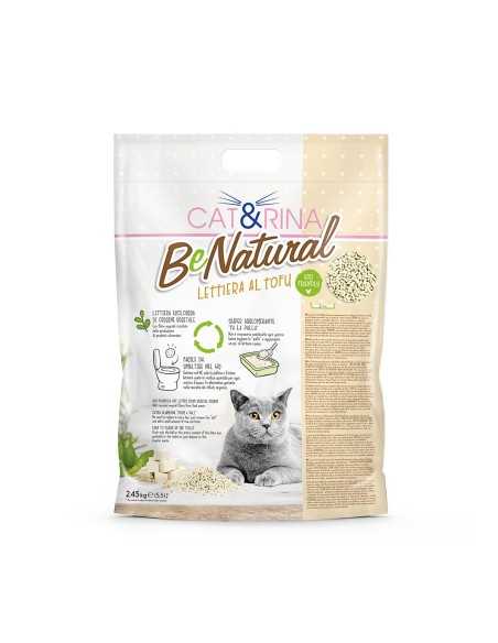 Benatural Lettiera per gatti al Tofu 5,5 l - Cat&Rina