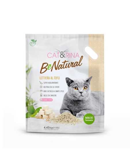 Benatural Lettiera per gatti al Tofu 10 l - Cat&Rina