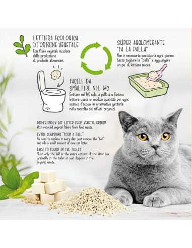 Benatural tofu cat litter 10 l - Cat&Rina