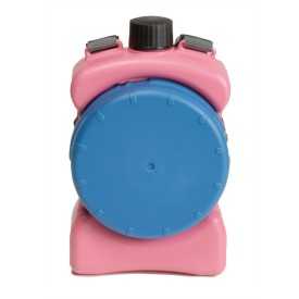 Aquarock multi-purpose water bottle with built-in bowls and hygiene bag holder - Record