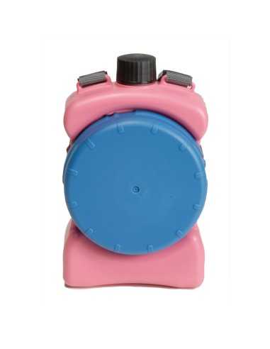 Aquarock multi-purpose water bottle with built-in bowls and hygiene bag holder - Record