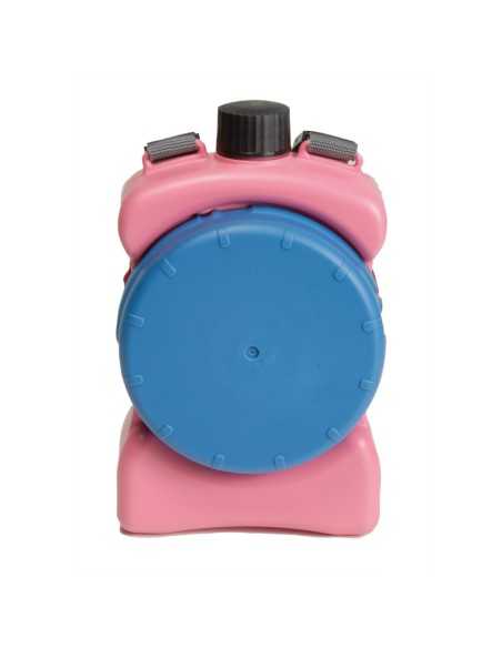 Aquarock multi-purpose water bottle with built-in bowls and hygiene bag holder - Record