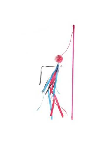 Cat teaser with ball 6 pcs/pack - Record