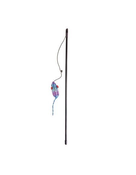 Cat teaser with rope mouse 6 pcs/pack - Record