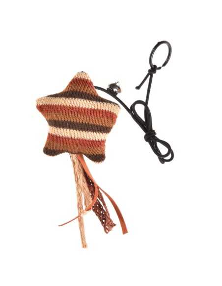 Giochi per gatti in maglia con elastico e anello 6 pcs/conf. - Record