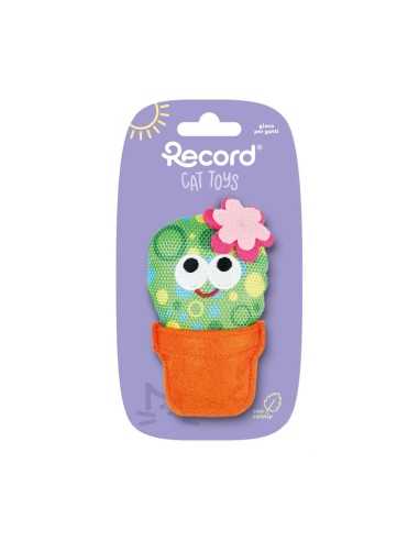 Waterproof fabric cat toy with catnip - Record