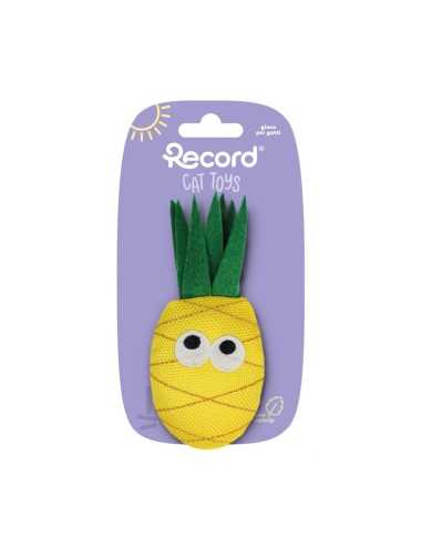 Waterproof fabric cat toy with catnip - Record