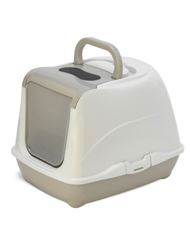 Bacinella igienica coperta per gatti Home con paletta e filtro al carbone