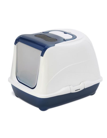Bacinella igienica coperta per gatti Home con paletta e filtro al carbone