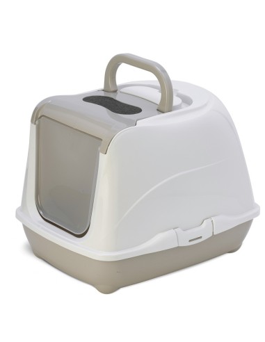 Bacinella igienica coperta per gatti Home con paletta e filtro al carbone