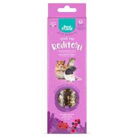 Stick naturali per piccoli roditori con frutti di bosco 115 g - Best Friend
