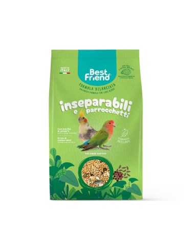 Complete feed for lovebirds and parakeets 500 g - Best Friend