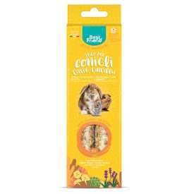 Stick snack naturali per conigli, cavie e cincillà con banana e erba medica 115 g - Best Friend