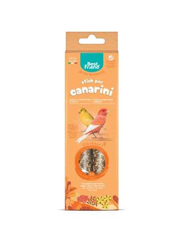 Natural sticks for canaries with honey 85 g - Best Friend