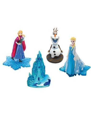 Frozen-themed aquarium decoration - 12 pcs - Acquafriend