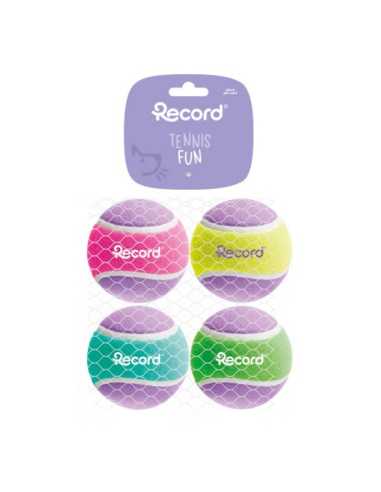Tennis fun ball Ø 6,5 cm 4 pcs/pack - Record