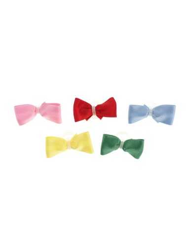 Small hair bows with elastic for dogs - Record