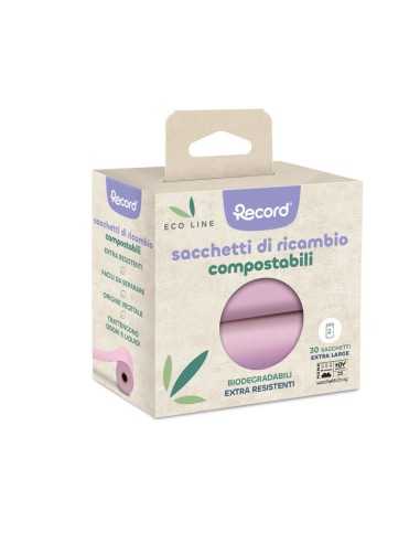Compostable waste bags for dogs 22x33 cm, 2 rolls - Record