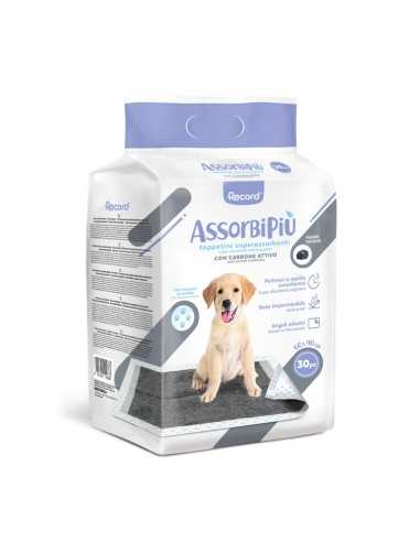 Assorbipiù puppy pads 60 x 90 cm with activated charcoal - Record