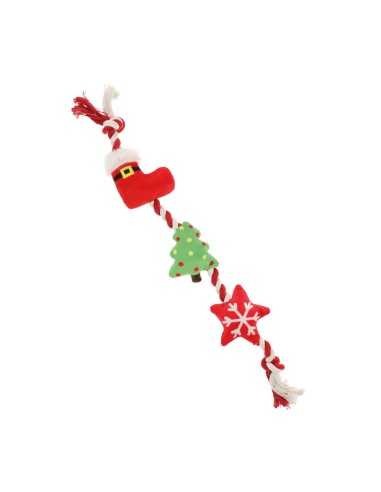 Gioco natalizio per cani peluche Trecce Natalizie - Record