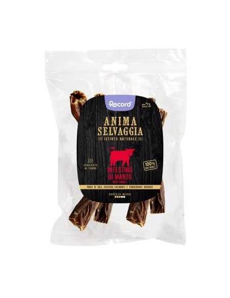 Dried meat snacks for dogs beef intestine Anima Selvaggia 50 g - Record
