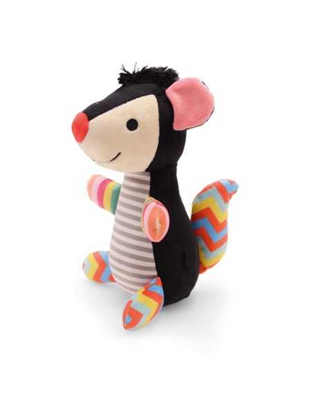 Plush dog toy with squeaker Arlecchini - Record