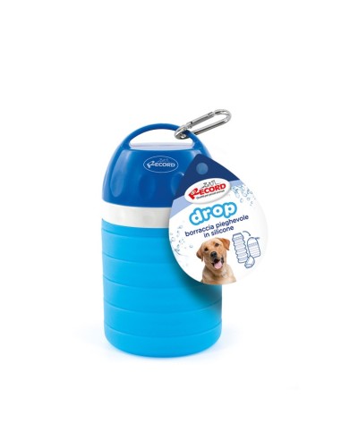 Dispenser di acqua e cibo 2in1 da viaggio 600 ml
